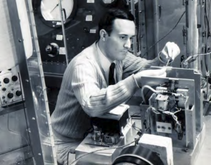 L.T. DeLuca working at Princeton